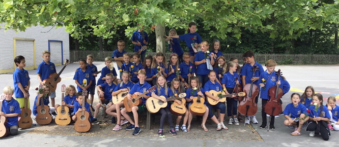 JeKits-Projekt an der Grundschule Borgeln im Sommer 2019