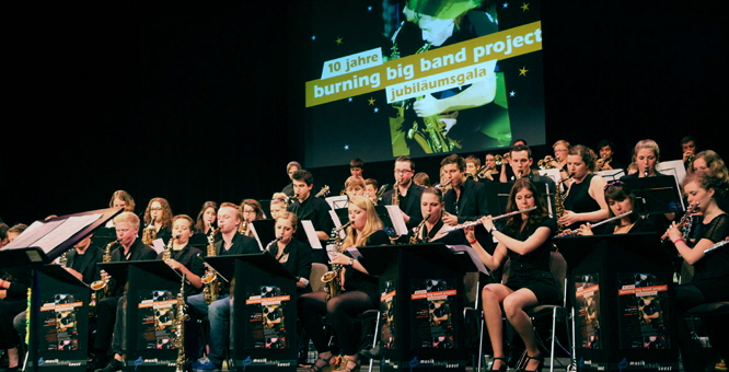 Burning BIg Band 10 Jahre